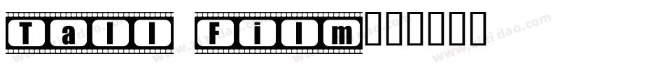 Tall Film字体转换